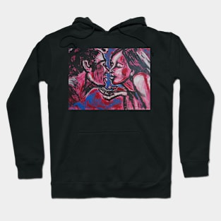 Lovers - Valentine Kiss Hoodie